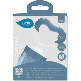 Nuvita - Flavorillo Massaggiagengive Powder blue