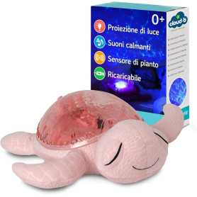Cloud B - Tranquil Turtle Pink- proiettore di luce